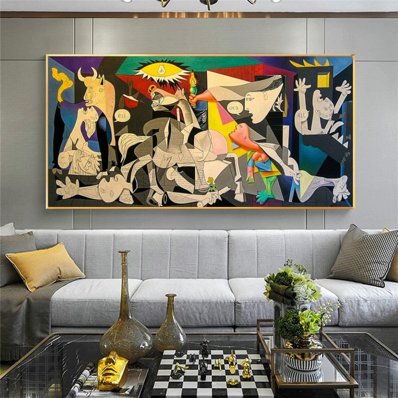 Arthia Designs - Abstract Guernica By Picasso Canvas Art - Review