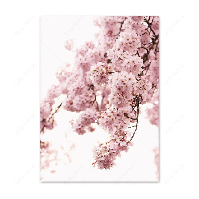 Arthia Designs - Japanese Pink Flower Scenery Canvas Art - Review