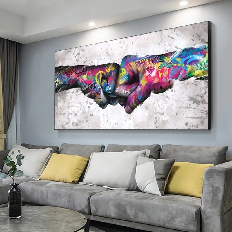 Arthia Designs - Uncovered Justice Graffiti Canvas Art - Review