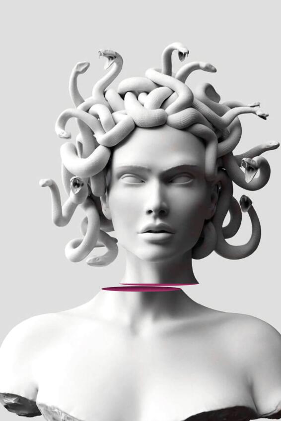 Arthia Designs - Medusa Vaporwave Sculpture Canvas Art - Review