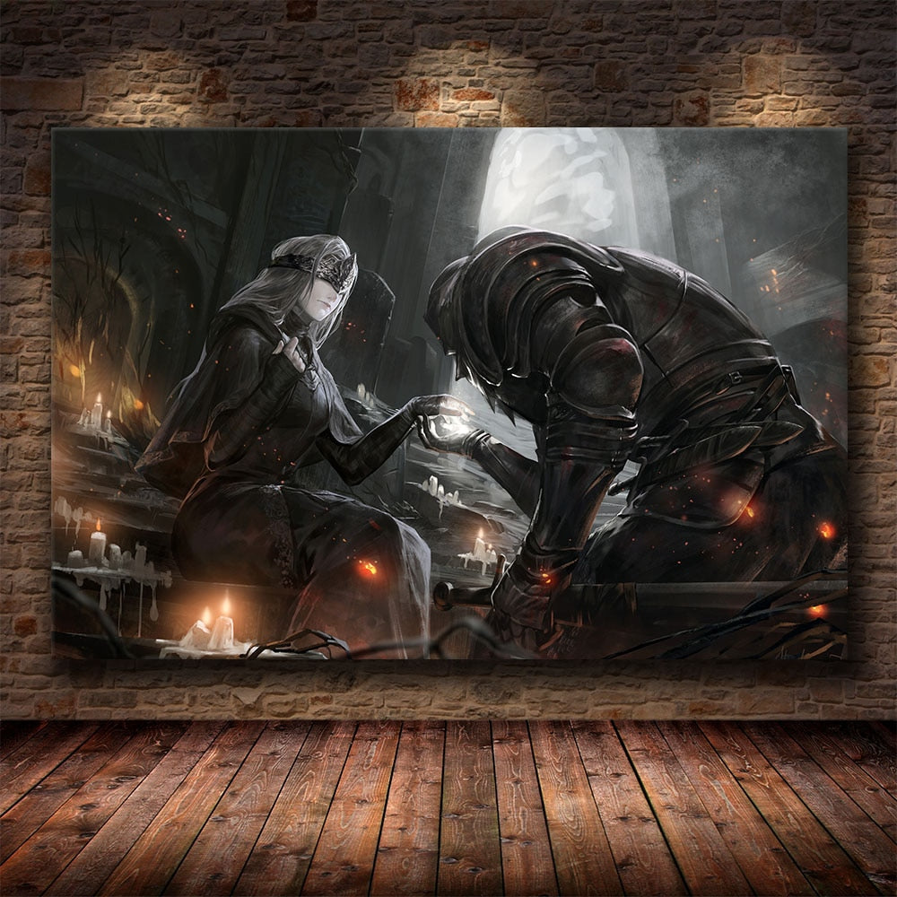 Arthia Designs - Classic Dark Souls 1 Canvas Art - Review