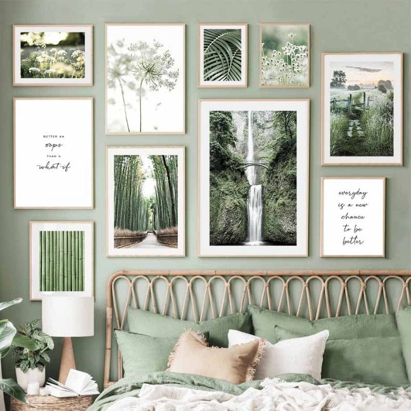 Arthia Designs - Bamboo Forest Waterfall Canvas Art - Review