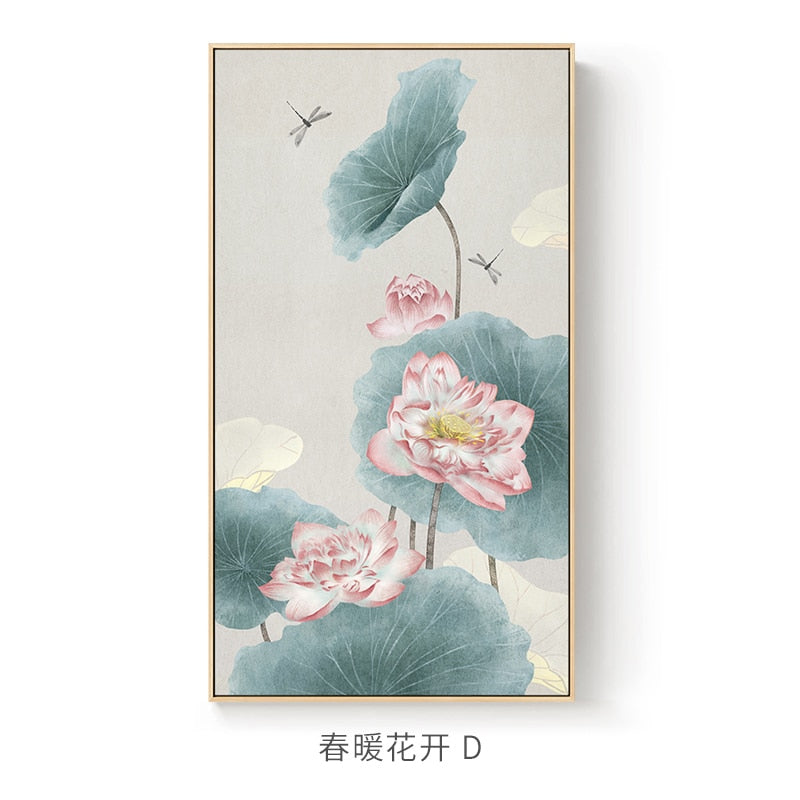 Arthia Designs - Traditional Chinese Flower Canvas Art - Review