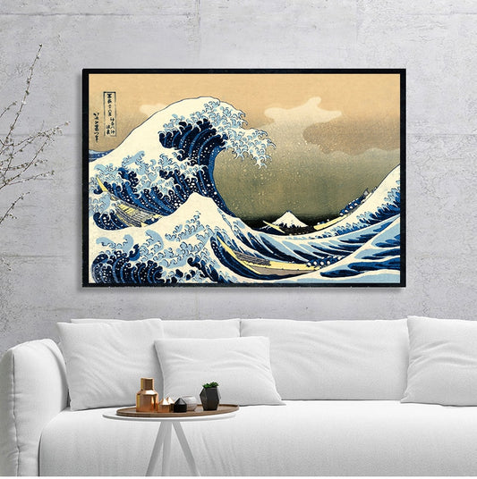 Arthia Designs - The Great Wave off Kanagawa Canvas Art - Review