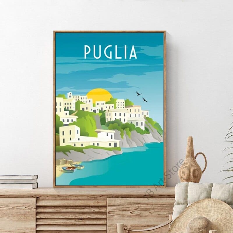 Arthia Designs - Famous Beach Travel Destination Canvas Art - Review