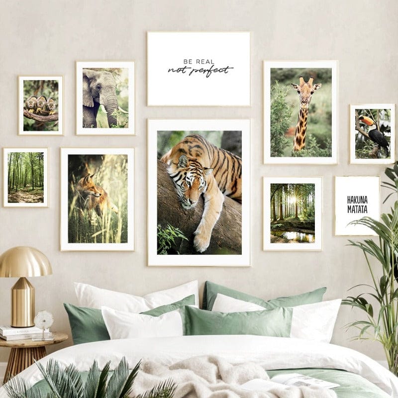 Arthia Designs - Nature Wild Forest Animal Canvas Art - Review