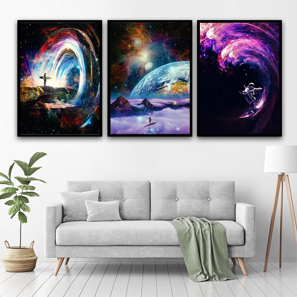 Arthia Designs - Time Travel Dimensional Rift Canvas Art - Review