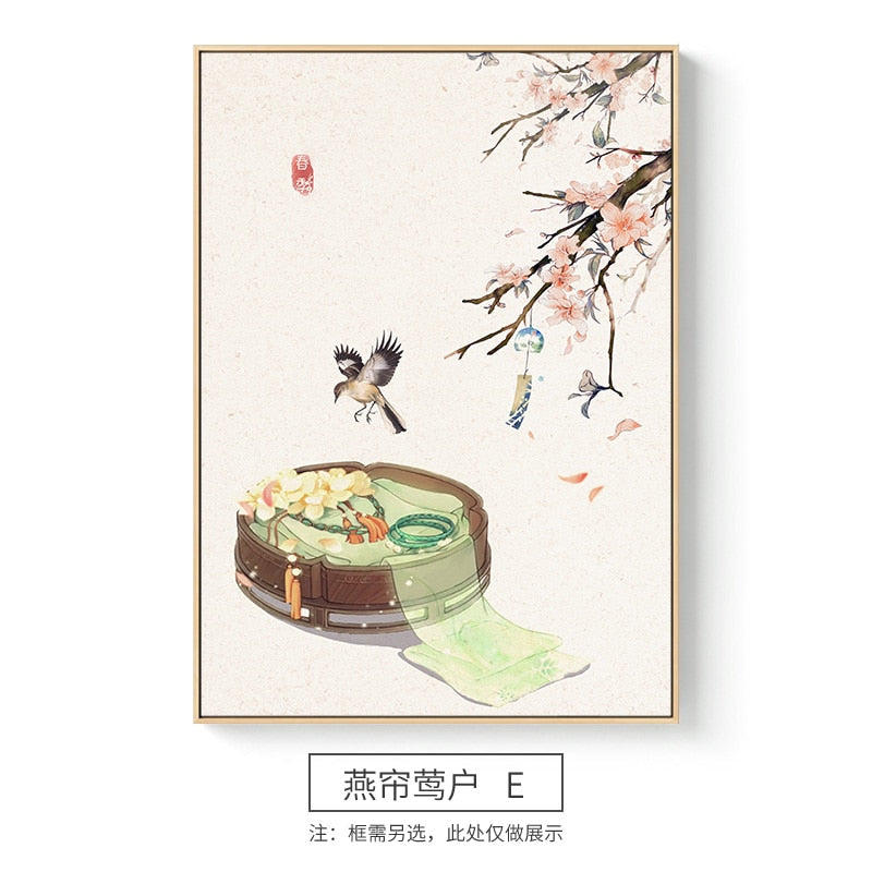 Arthia Designs - Vintage Chinese Ink Painting Canvas Art - Review