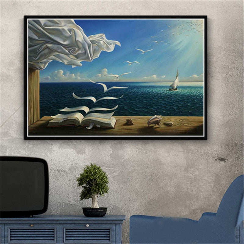 Arthia Designs - Salvador Dali Surrealism Canvas Art - Review