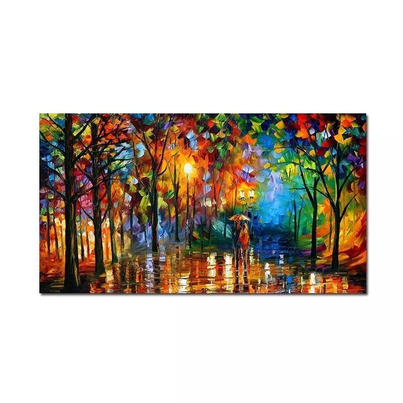 Arthia Designs - Rain of Love by Leonid Afremov Canvas Art - Review