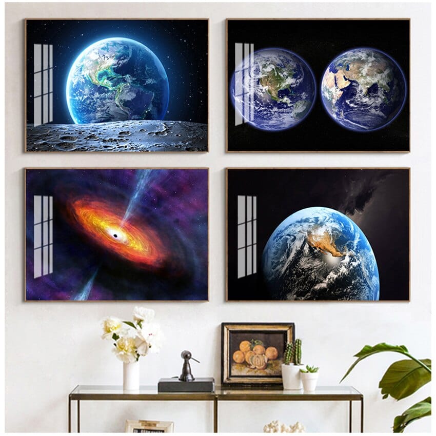 Arthia Designs - Universe Galaxy Stars Canvas Art - Review