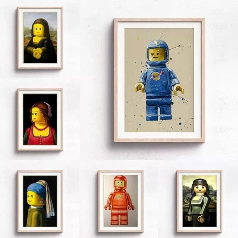 Arthia Designs - Famous Figures Lego Canvas Art - Review