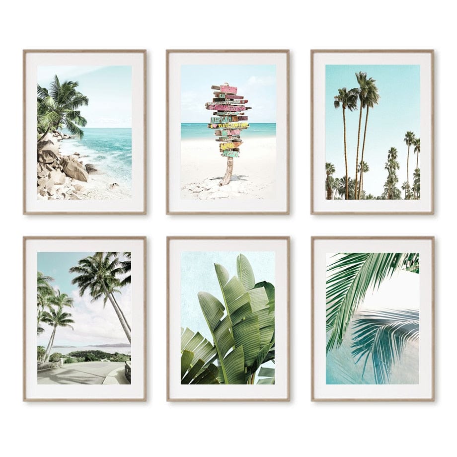 Arthia Designs - White Sand Tropical Island Canvas Art - Review