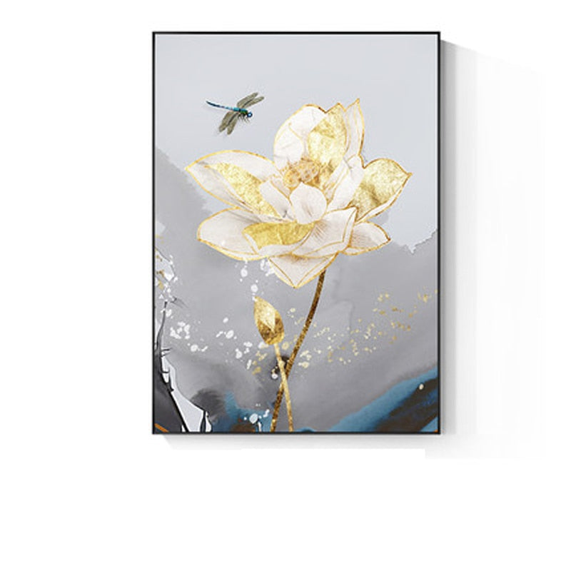 Arthia Designs - Vintage Flowers Minimalism Canvas Art - Review