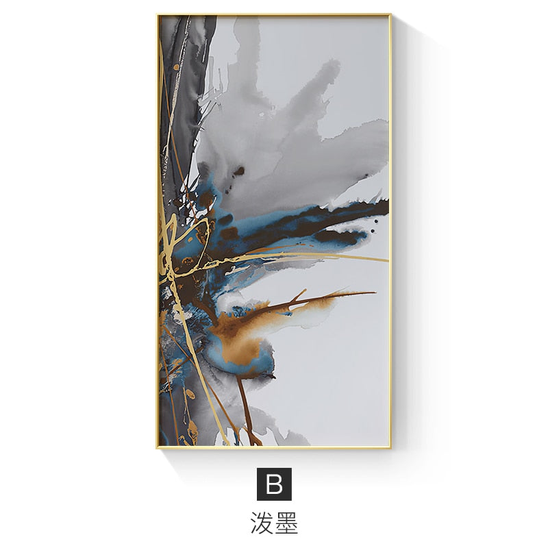 Arthia Designs - Modern Abstract Ink Splash Canvas Art - Review