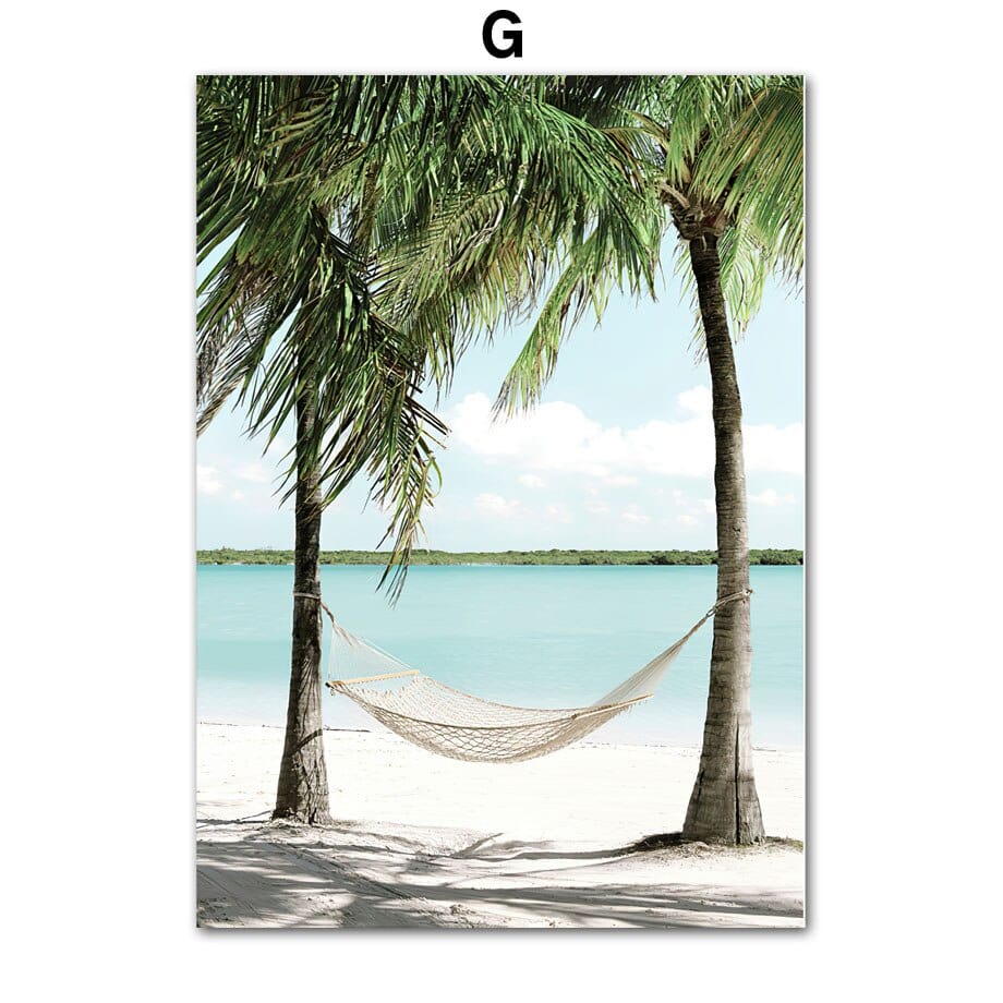 Arthia Designs - White Sand Tropical Island Canvas Art - Review