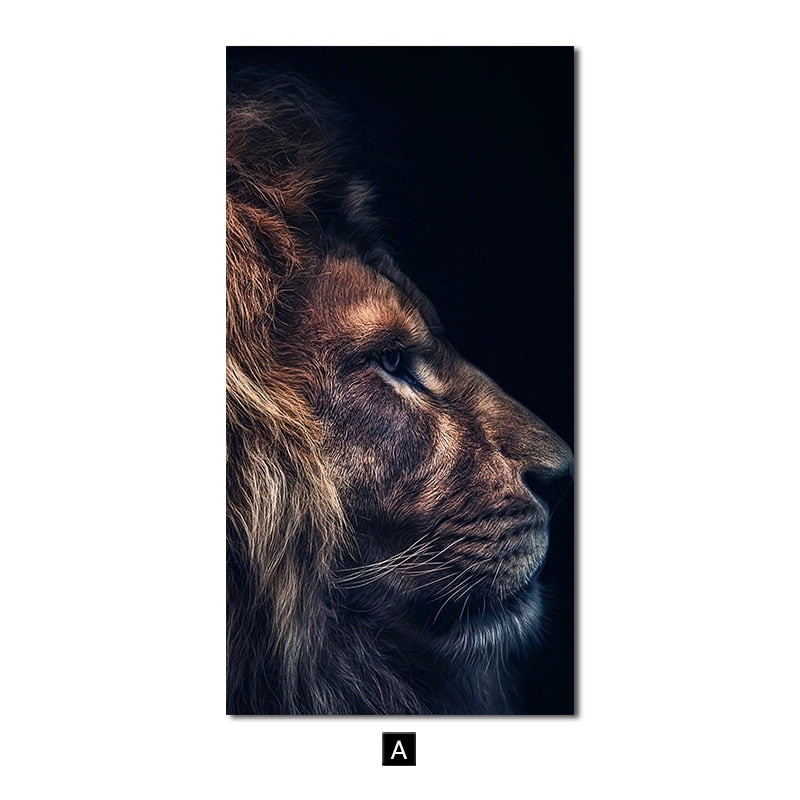 Arthia Designs - Nordic Golden Lion Canvas Art - Review