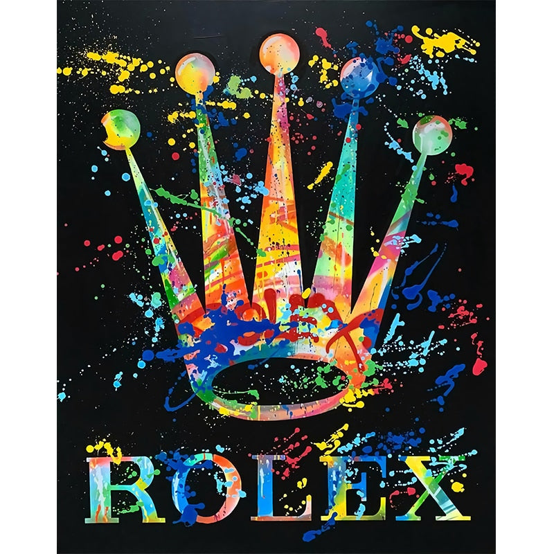 Arthia Designs - Luxury Rolex Graffiti Canvas Art - Review