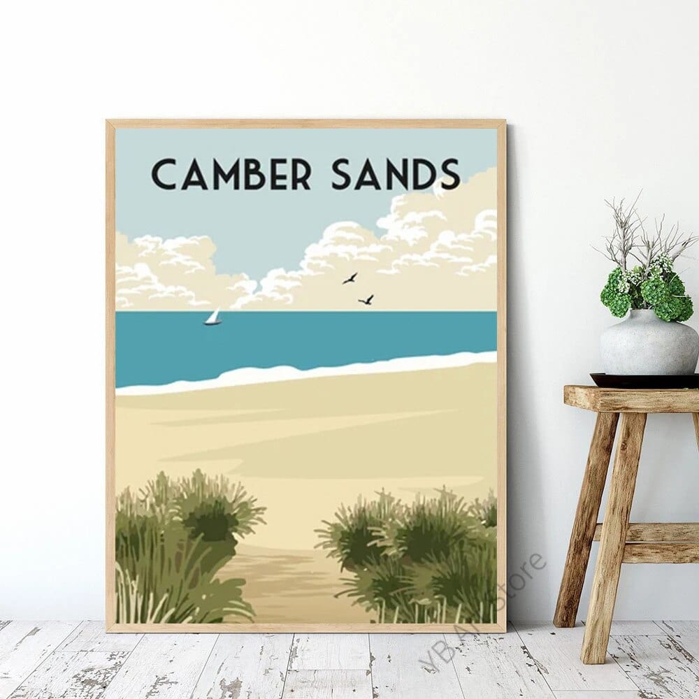 Arthia Designs - Famous Beach Travel Destination Canvas Art - Review