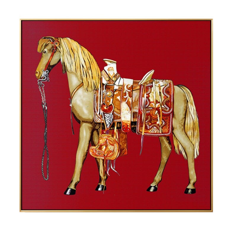 Arthia Designs - Ancient Royal War Horse Canvas Art - Review