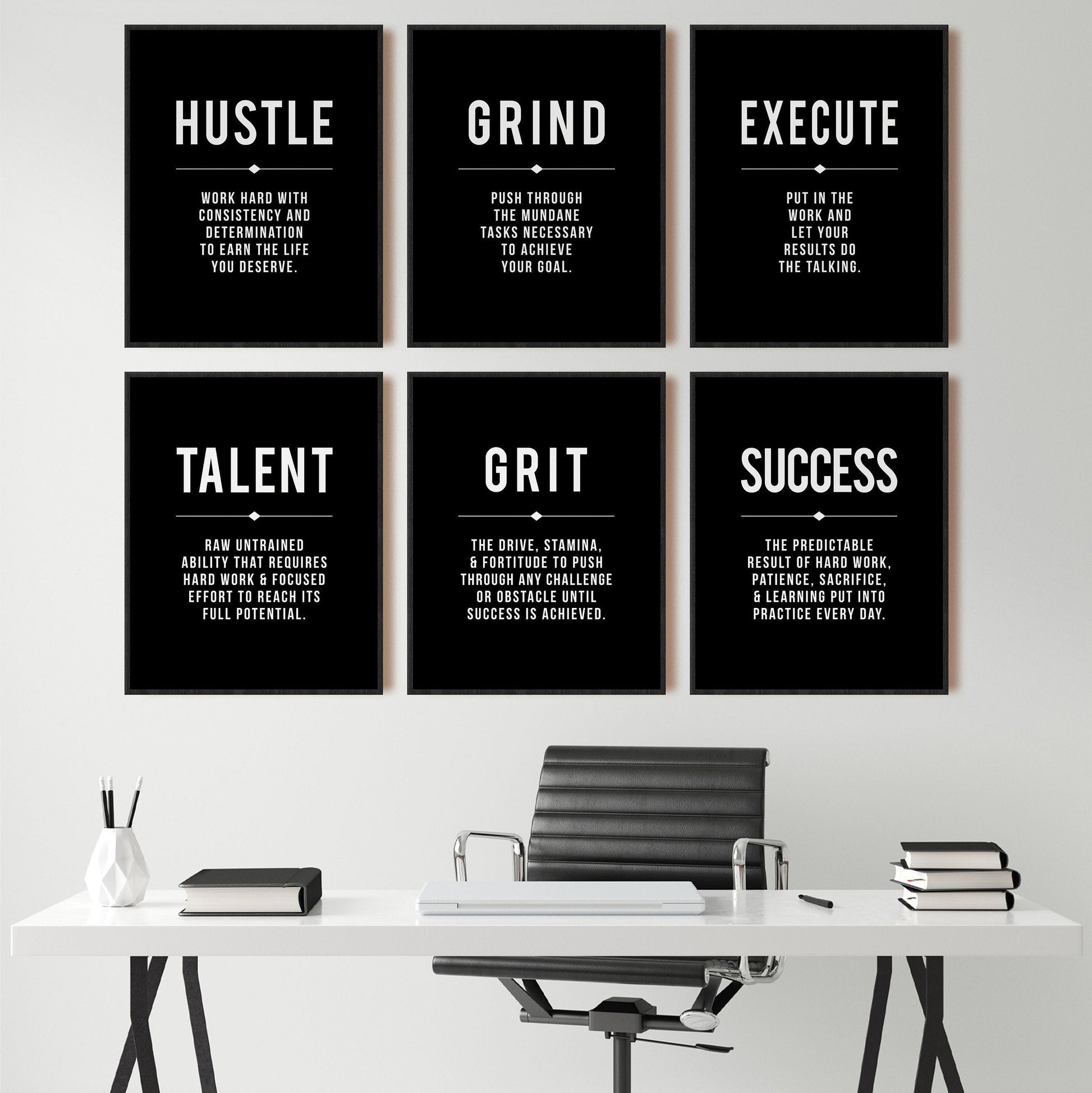 Arthia Designs - Grind Hustle Success Motivational Canvas Art - Review