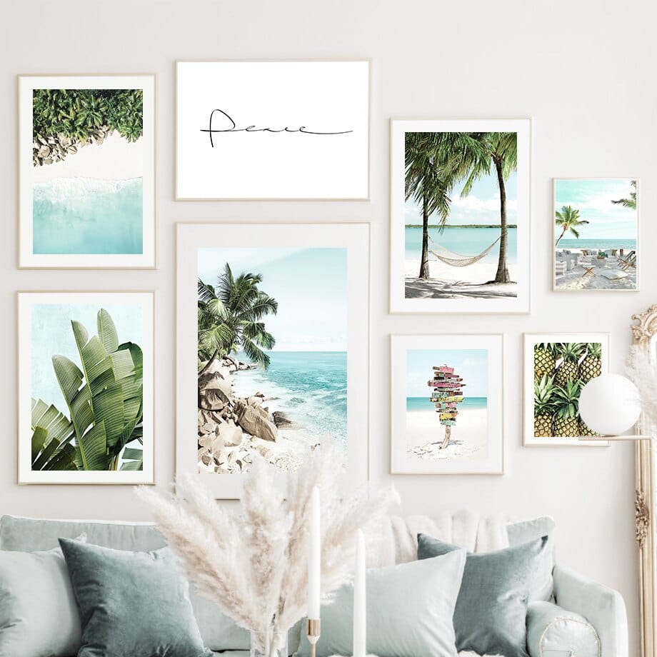 Arthia Designs - Peaceful Coconut Island Canvas Art - Review