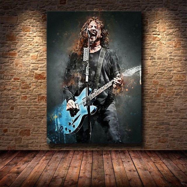 Arthia Designs - Graffiti Rock and Roll Star Canvas Art - Review