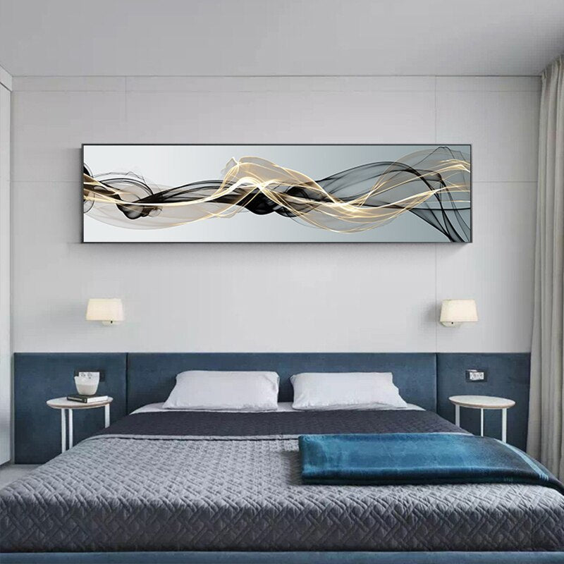 Arthia Designs - Modern Abstract Lines Canvas Art - Review