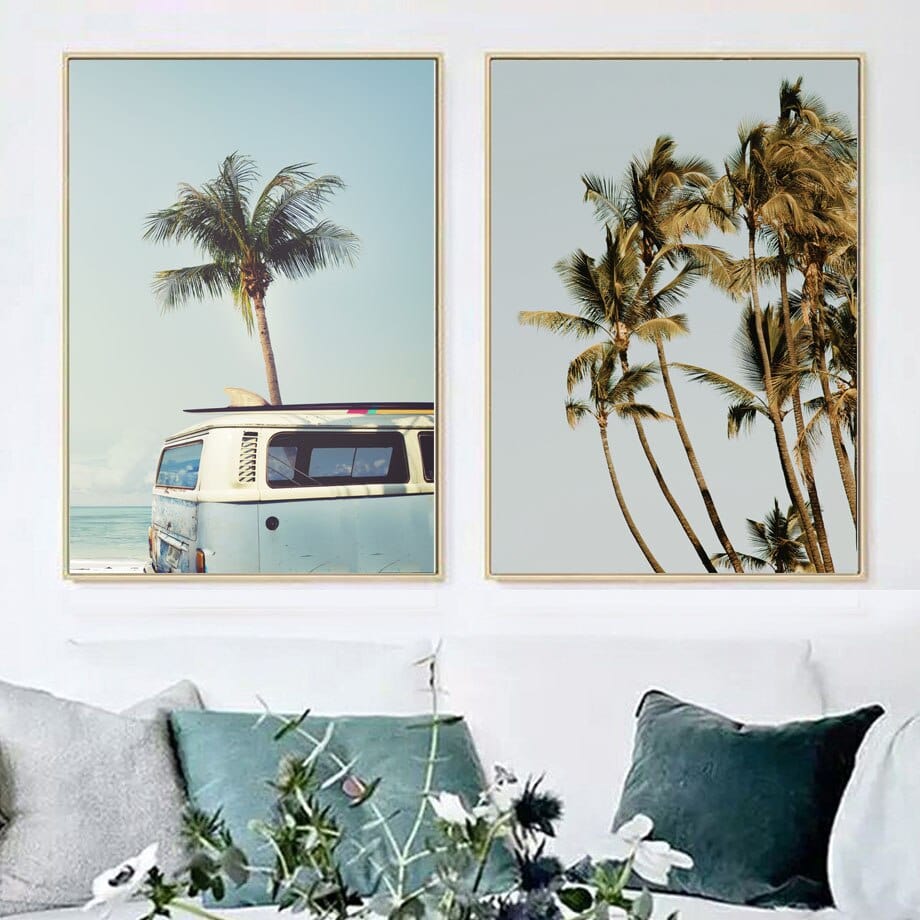 Arthia Designs - Clearwater Palm Beach Canvas Art - Review