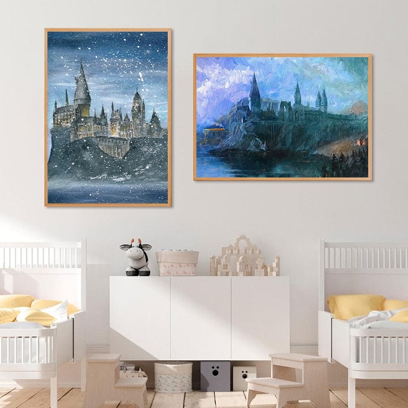 Arthia Designs - Majestic Hogwarts Castle Canvas Art - Review