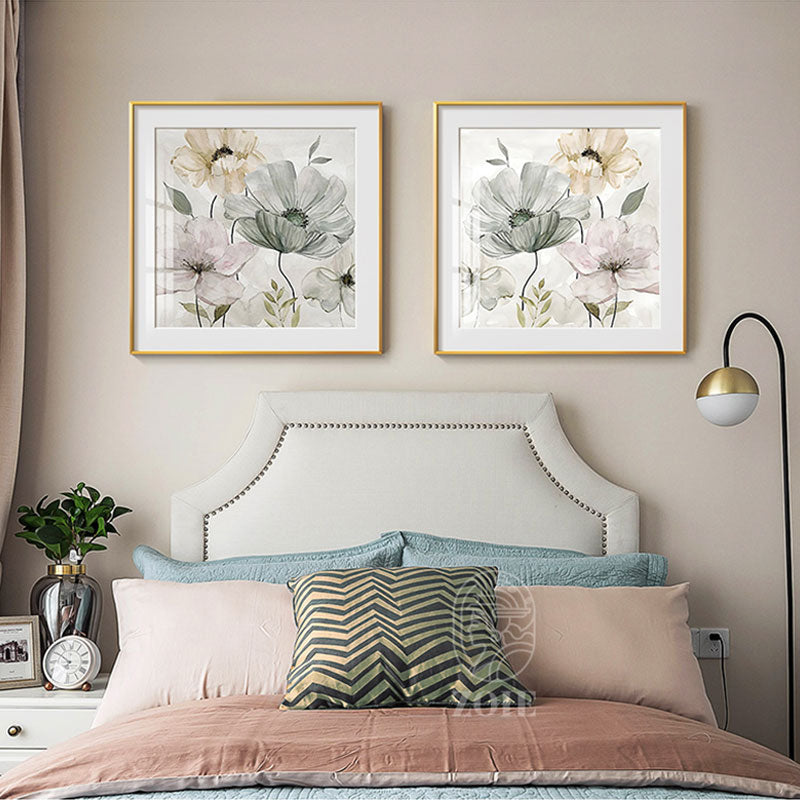 Arthia Designs - Luxury Modern Scandinavian Flower Canvas Art - Review