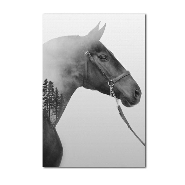 Arthia Designs - Black and White Wild Animal Canvas Art - Review