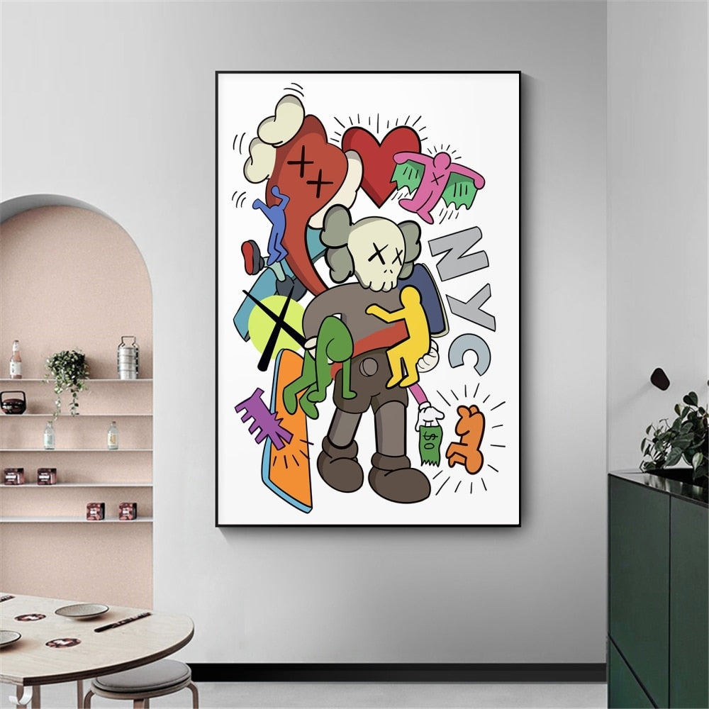 Arthia Designs - Abstract Pop Street Fashion Canvas Art - Review