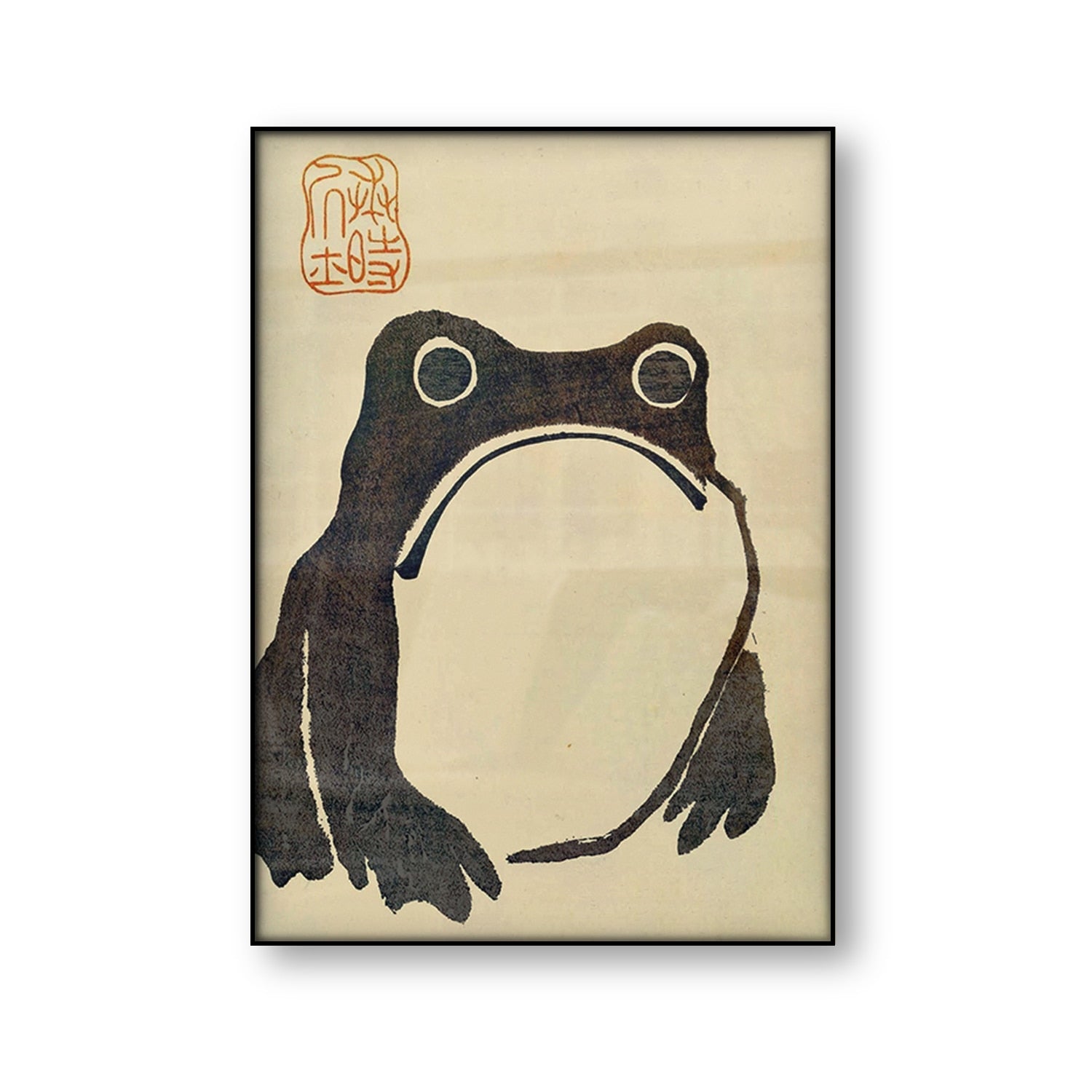 Arthia Designs - Vintage Matsumoto Hoji Frog Canvas Art - Review