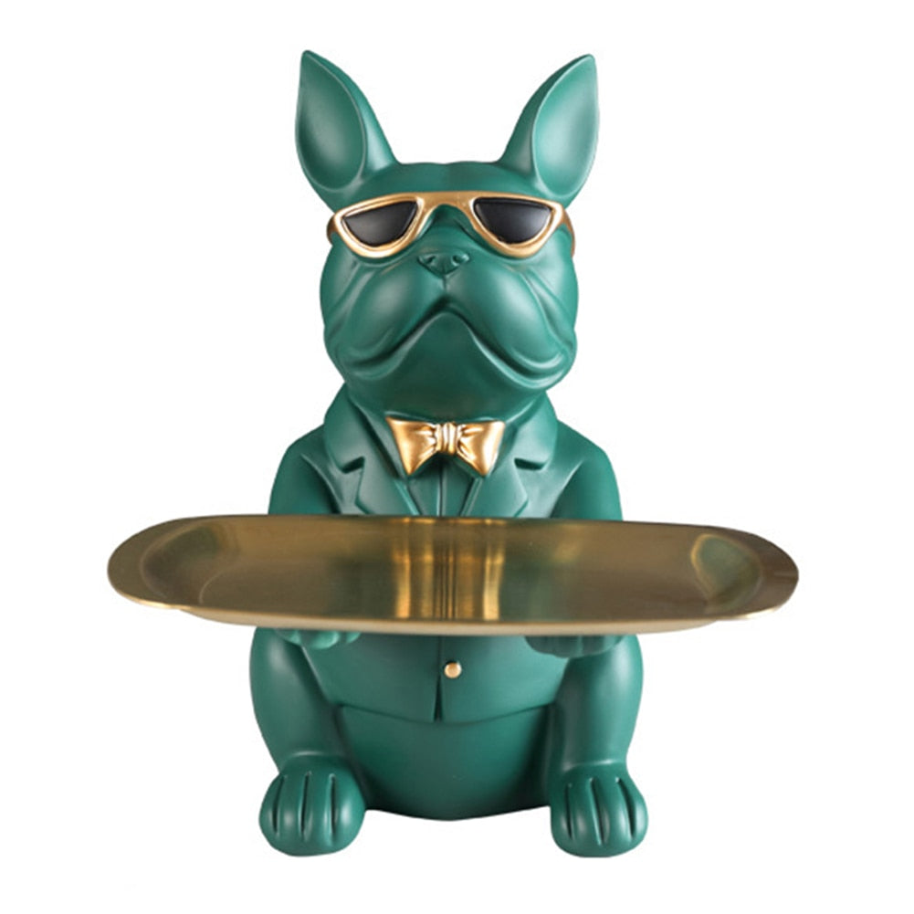 Arthia Designs - Hands-up Bulldog Storage Statue - Review