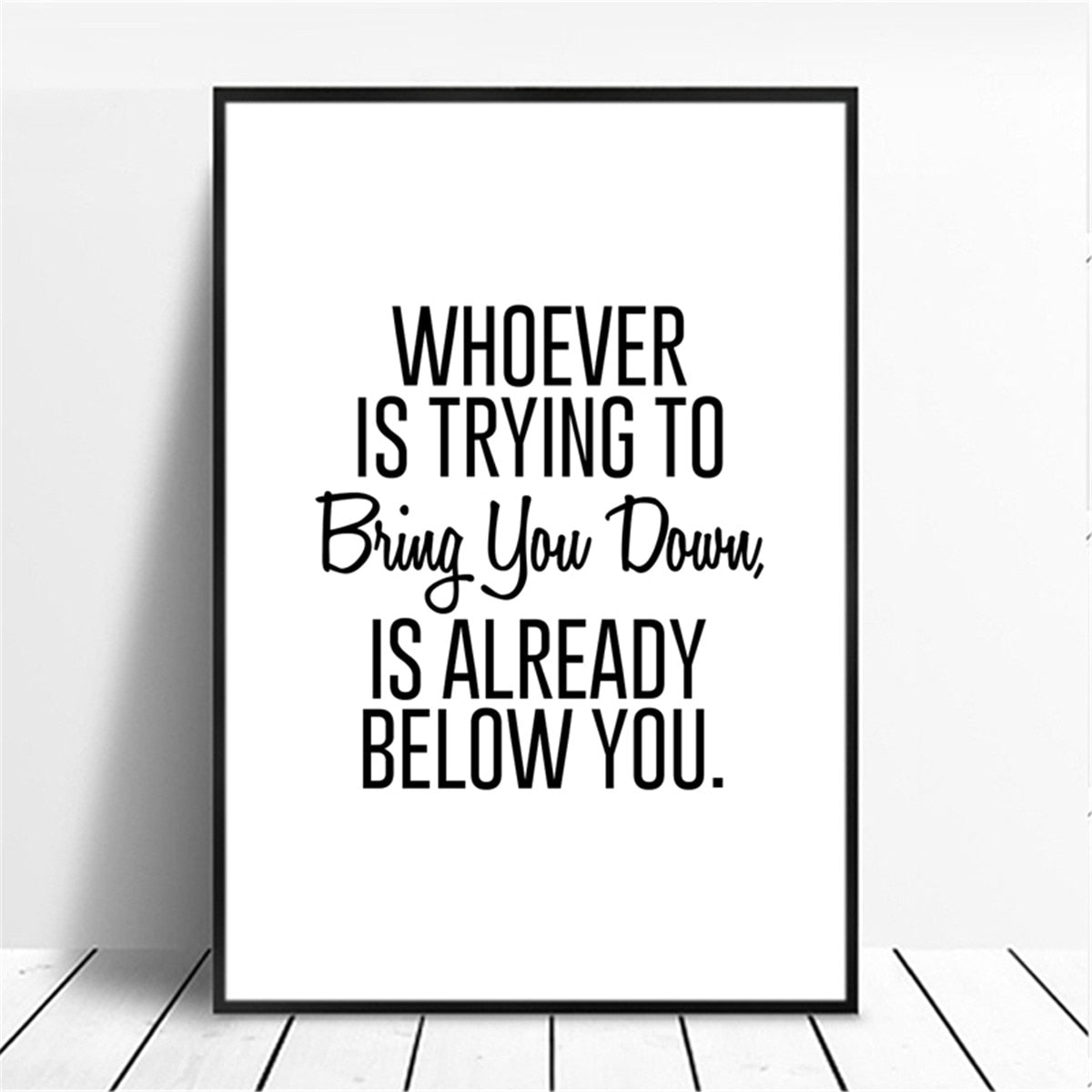 Arthia Designs - Minimalist Black and White Quotes Canvas Art - Review