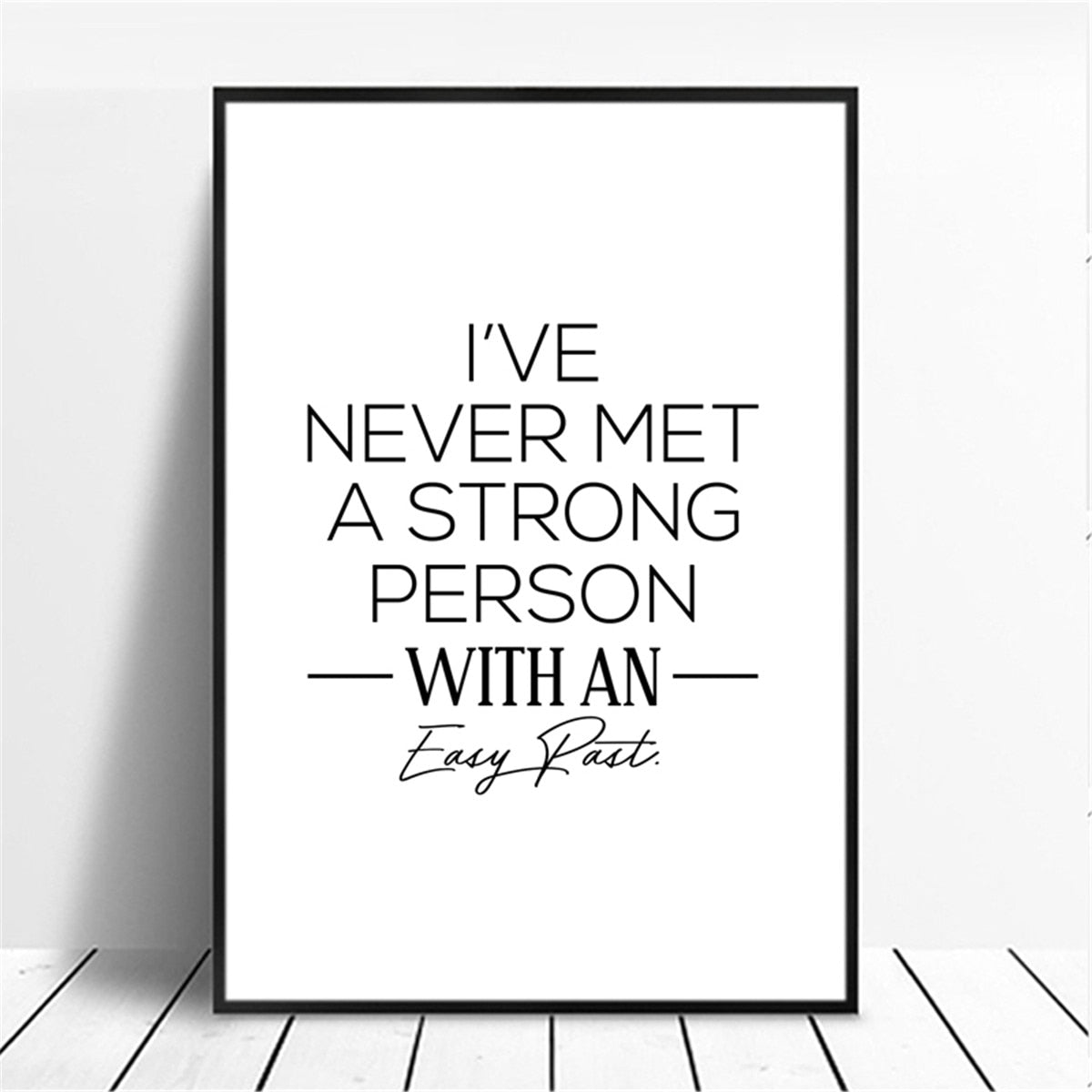 Arthia Designs - Minimalist Black and White Quotes Canvas Art - Review