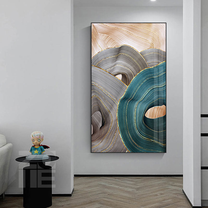 Arthia Designs - Nordic Abstract Luxury Ribbon Canvas Art - Review