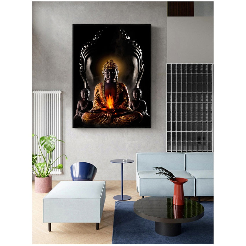 Arthia Designs - Meditating Buddha Canvas Art - Review