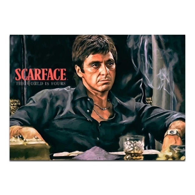 Arthia Designs - Scarface Movie Tony Montana Canvas Art - Review