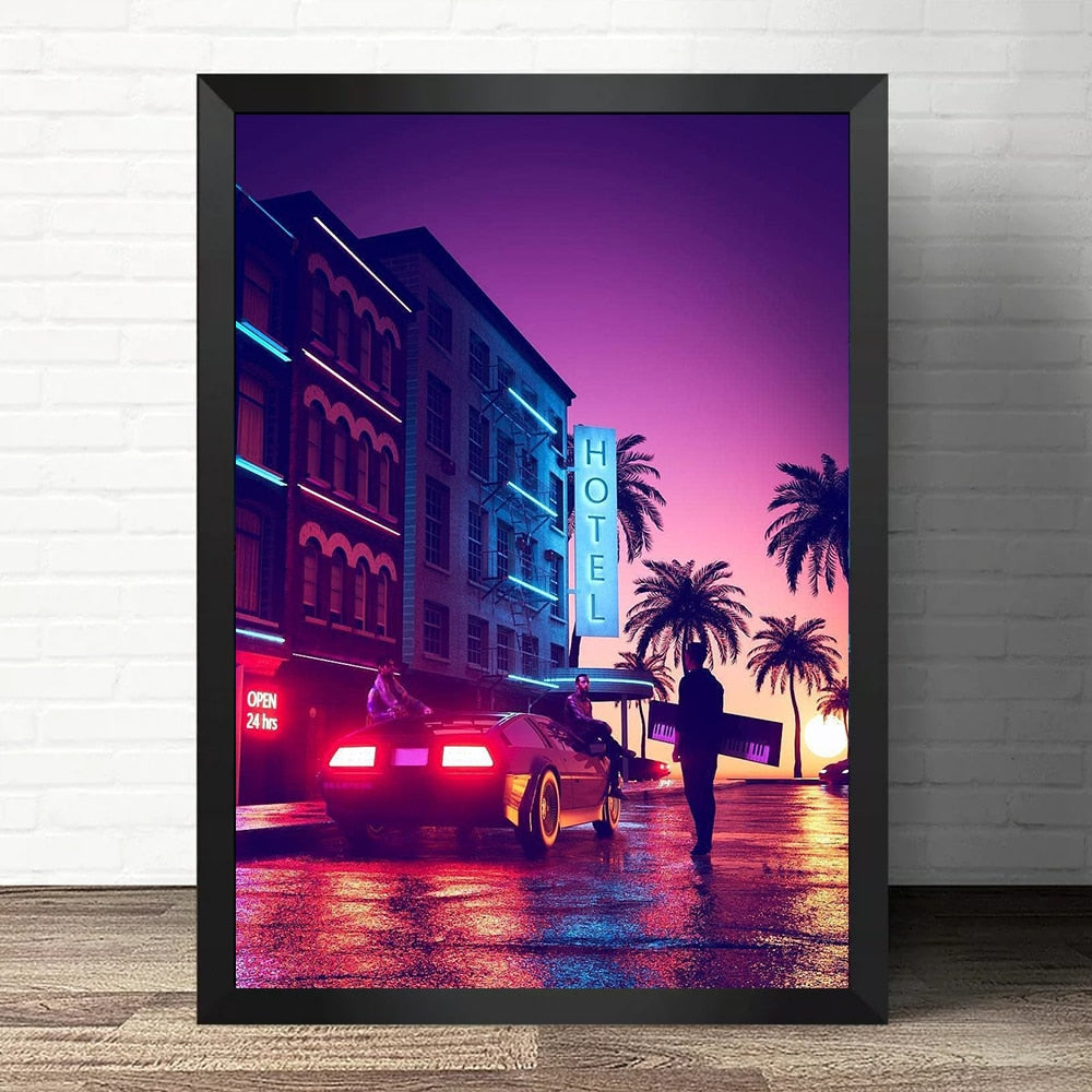 Arthia Designs - Cyberpunk Style Canvas Art - Review