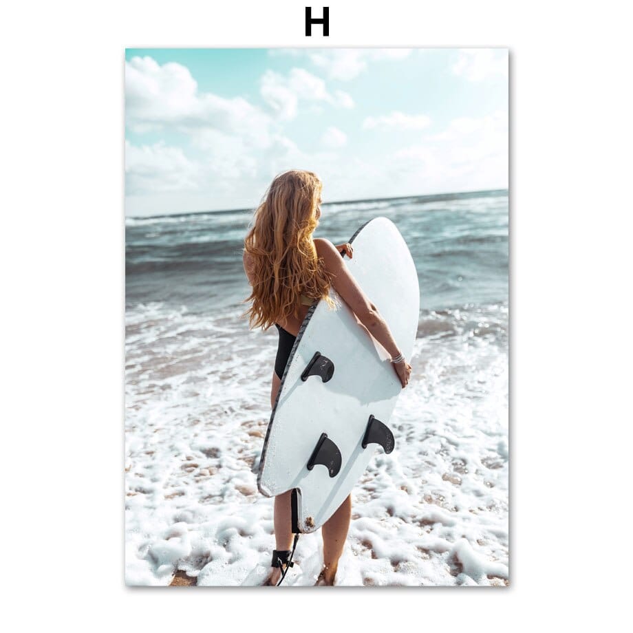 Arthia Designs - Caribbean Surfer Beach Canvas Art - Review