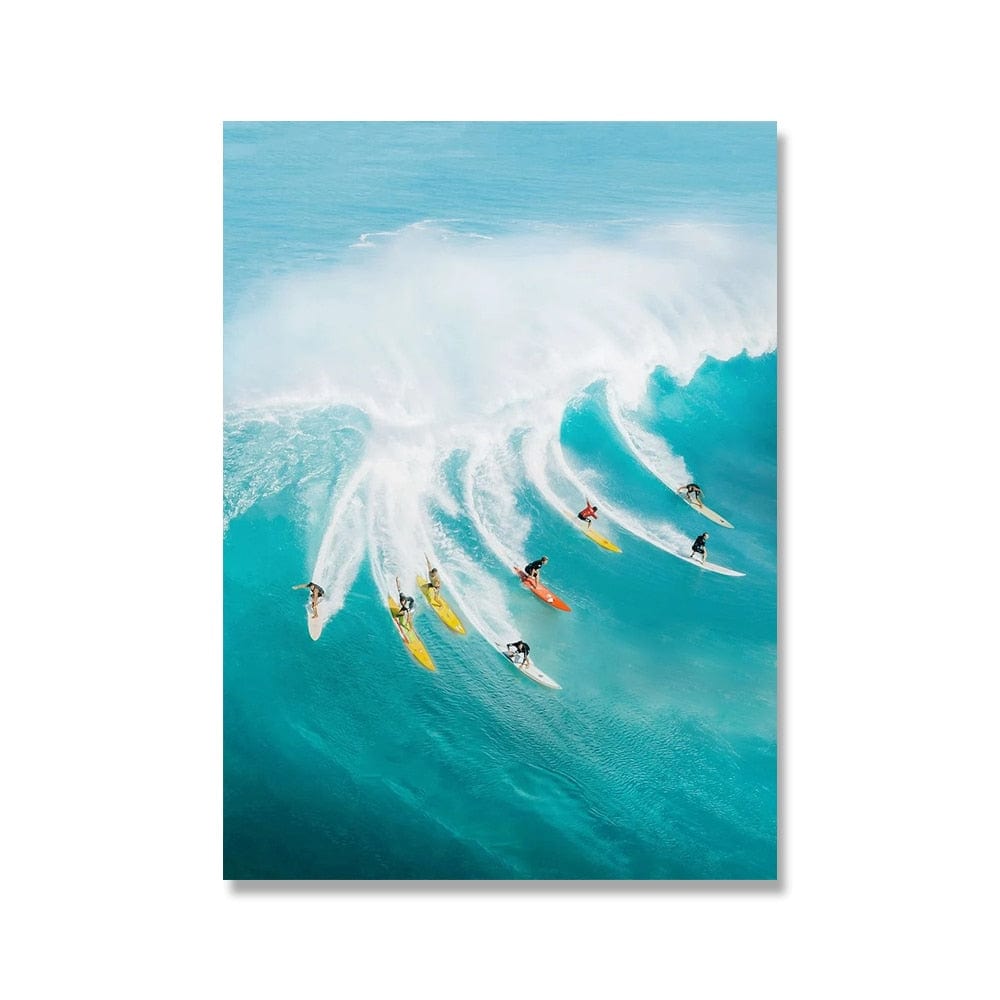 Arthia Designs - Summer Break Surfing Vacation Canvas Art - Review