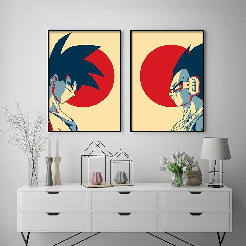 Arthia Designs - Dragon Ball Retro Japanese Style Canvas Art - Review