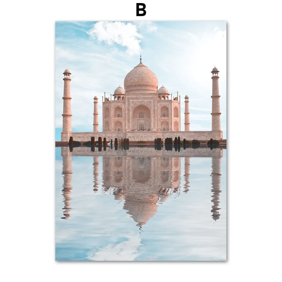 Arthia Designs - Taj Mahal Gallery Wall Canvas Art - Review