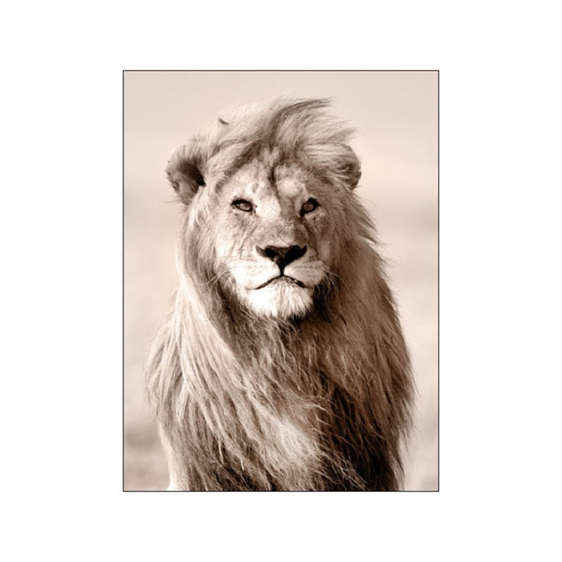 Arthia Designs - Grassland Lion Dandelion Reed Canvas Art - Review