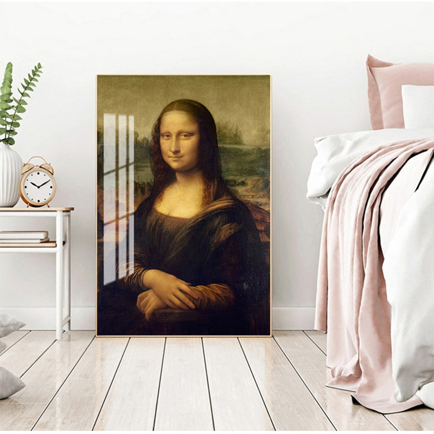 Arthia Designs - Famous Smile Of Mona Lisa Canvas Art - Review