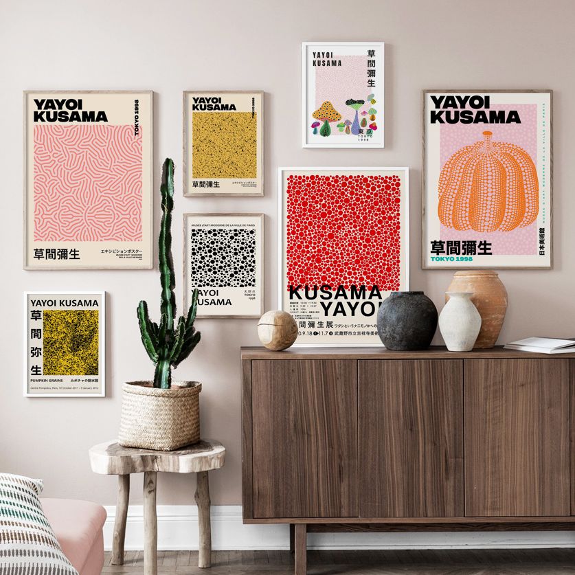 Arthia Designs - Yayoi Kusama Pumpkin Abstract Canvas Art - Review