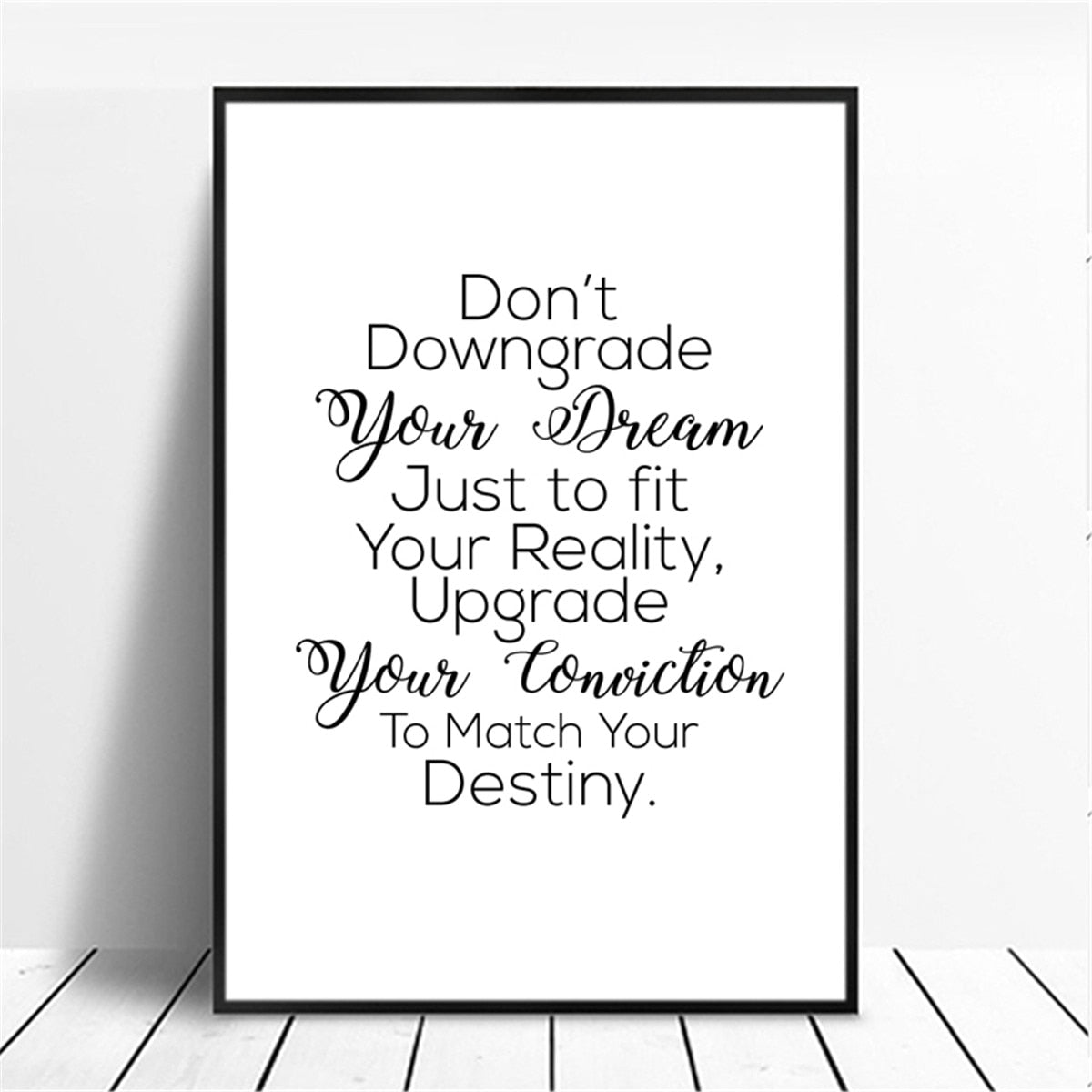 Arthia Designs - Minimalist Black and White Quotes Canvas Art - Review