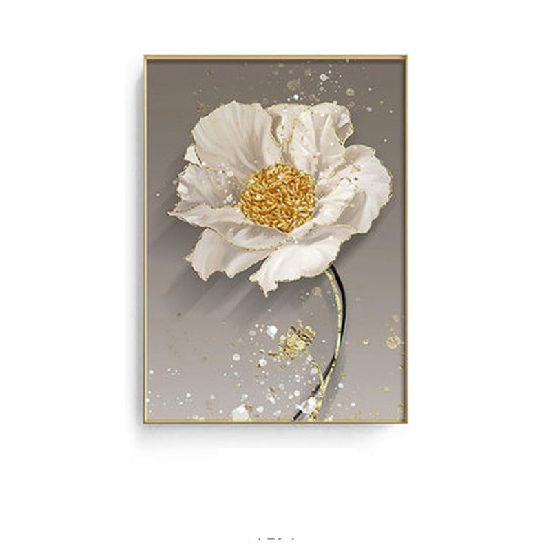 Arthia Designs - Vintage Flowers Minimalism Canvas Art - Review